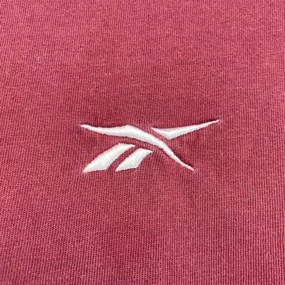 Reebok T-Shirt Maroon White Men’s Size Extra Large - Picture 4 of 11